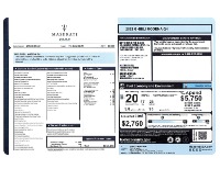 2023 Maserati Ghibli