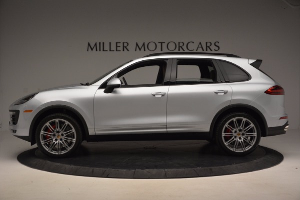 Used 2016 Porsche Cayenne Turbo for sale Sold at Rolls-Royce Motor Cars Greenwich in Greenwich CT 06830 3