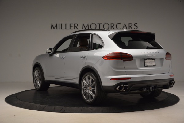 Used 2016 Porsche Cayenne Turbo for sale Sold at Rolls-Royce Motor Cars Greenwich in Greenwich CT 06830 5