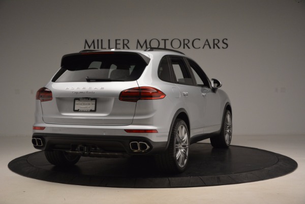 Used 2016 Porsche Cayenne Turbo for sale Sold at Rolls-Royce Motor Cars Greenwich in Greenwich CT 06830 7