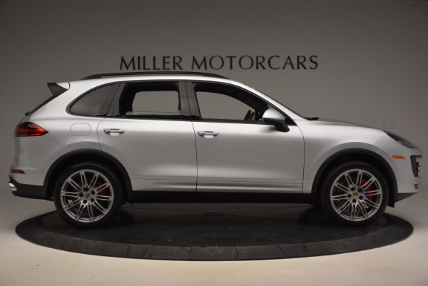 Used 2016 Porsche Cayenne Turbo for sale Sold at Rolls-Royce Motor Cars Greenwich in Greenwich CT 06830 9