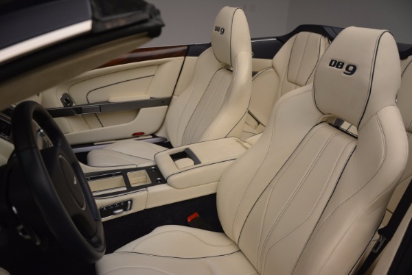 Used 2015 Aston Martin DB9 Volante Volante for sale Sold at Rolls-Royce Motor Cars Greenwich in Greenwich CT 06830 27