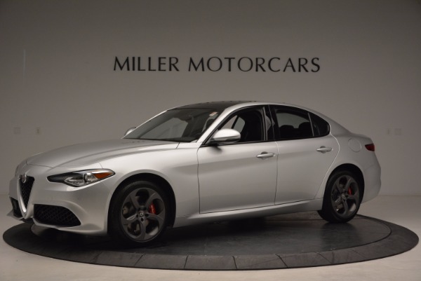 New 2017 Alfa Romeo Giulia Ti Q4 for sale Sold at Rolls-Royce Motor Cars Greenwich in Greenwich CT 06830 2