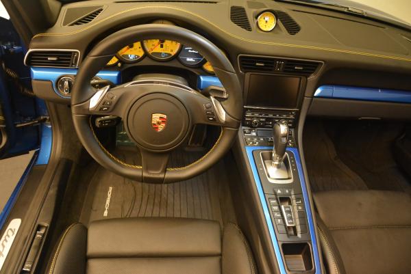 Used 2014 Porsche 911 Turbo S for sale Sold at Rolls-Royce Motor Cars Greenwich in Greenwich CT 06830 19