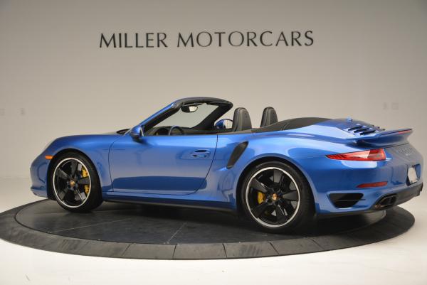 Used 2014 Porsche 911 Turbo S for sale Sold at Rolls-Royce Motor Cars Greenwich in Greenwich CT 06830 4