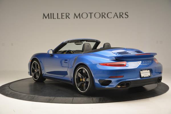Used 2014 Porsche 911 Turbo S for sale Sold at Rolls-Royce Motor Cars Greenwich in Greenwich CT 06830 5