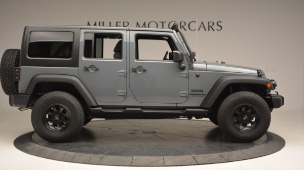 Used 2014 Jeep Wrangler Unlimited Sport for sale Sold at Rolls-Royce Motor Cars Greenwich in Greenwich CT 06830 11