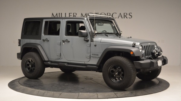 Used 2014 Jeep Wrangler Unlimited Sport for sale Sold at Rolls-Royce Motor Cars Greenwich in Greenwich CT 06830 12