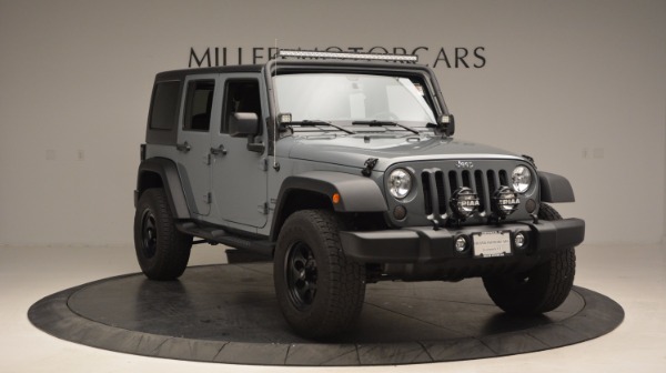 Used 2014 Jeep Wrangler Unlimited Sport for sale Sold at Rolls-Royce Motor Cars Greenwich in Greenwich CT 06830 13