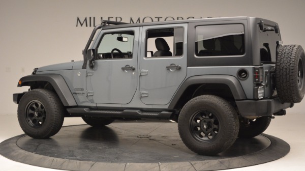 Used 2014 Jeep Wrangler Unlimited Sport for sale Sold at Rolls-Royce Motor Cars Greenwich in Greenwich CT 06830 4