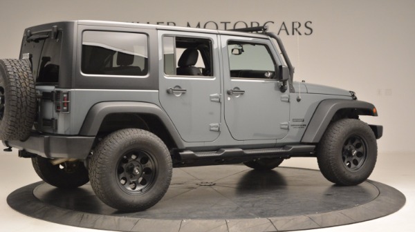 Used 2014 Jeep Wrangler Unlimited Sport for sale Sold at Rolls-Royce Motor Cars Greenwich in Greenwich CT 06830 9