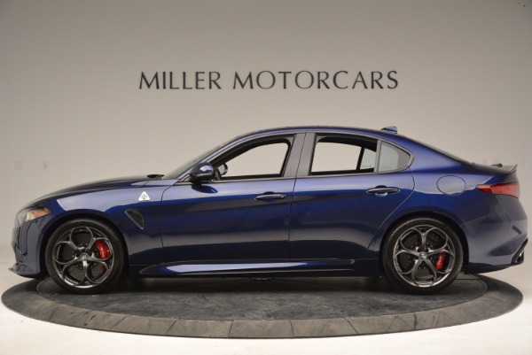 New 2017 Alfa Romeo Giulia Quadrifoglio for sale Sold at Rolls-Royce Motor Cars Greenwich in Greenwich CT 06830 3