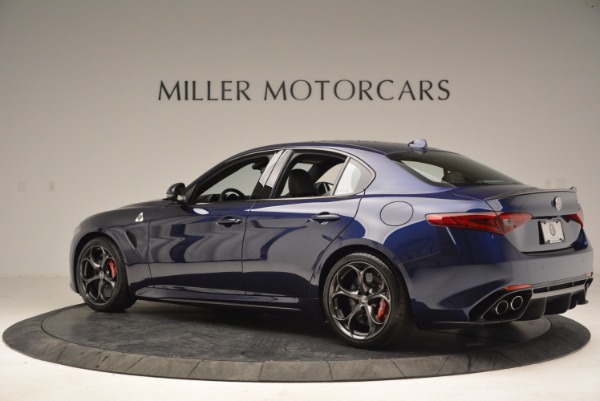 New 2017 Alfa Romeo Giulia Quadrifoglio for sale Sold at Rolls-Royce Motor Cars Greenwich in Greenwich CT 06830 4