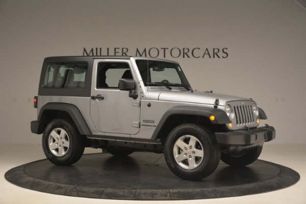 Used 2015 Jeep Wrangler Sport for sale Sold at Rolls-Royce Motor Cars Greenwich in Greenwich CT 06830 10