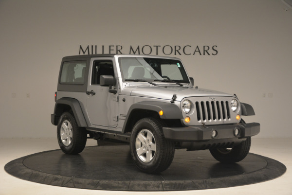 Used 2015 Jeep Wrangler Sport for sale Sold at Rolls-Royce Motor Cars Greenwich in Greenwich CT 06830 11