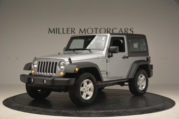 Used 2015 Jeep Wrangler Sport for sale Sold at Rolls-Royce Motor Cars Greenwich in Greenwich CT 06830 2