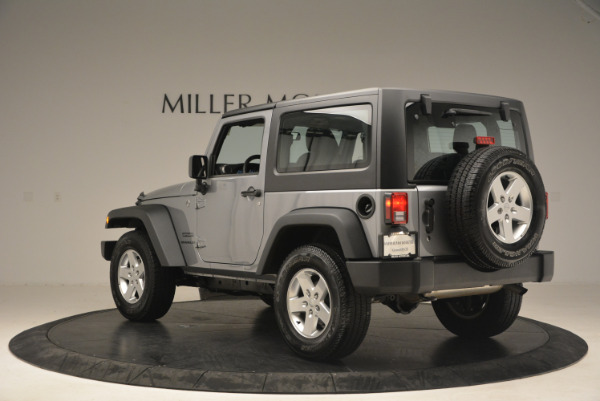 Used 2015 Jeep Wrangler Sport for sale Sold at Rolls-Royce Motor Cars Greenwich in Greenwich CT 06830 5