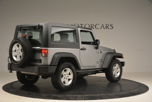 Used 2015 Jeep Wrangler Sport for sale Sold at Rolls-Royce Motor Cars Greenwich in Greenwich CT 06830 8