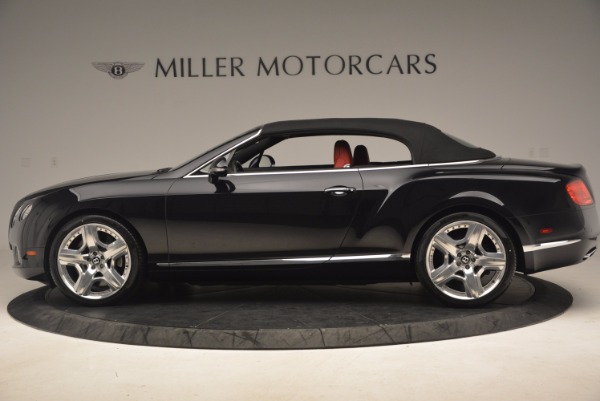 Used 2012 Bentley Continental GT W12 Convertible for sale Sold at Rolls-Royce Motor Cars Greenwich in Greenwich CT 06830 16