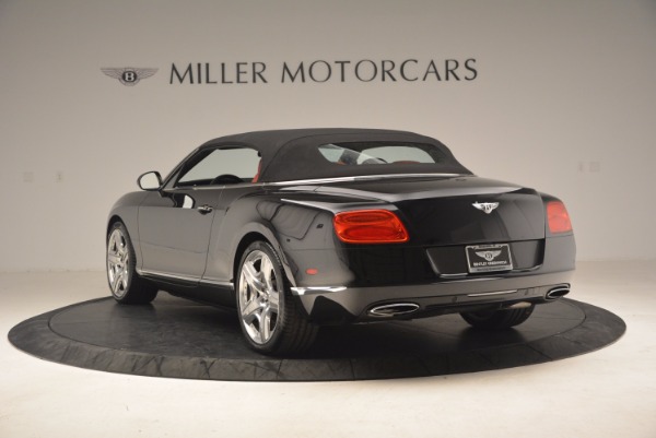 Used 2012 Bentley Continental GT W12 Convertible for sale Sold at Rolls-Royce Motor Cars Greenwich in Greenwich CT 06830 18