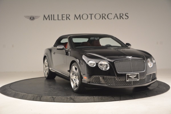 Used 2012 Bentley Continental GT W12 Convertible for sale Sold at Rolls-Royce Motor Cars Greenwich in Greenwich CT 06830 24