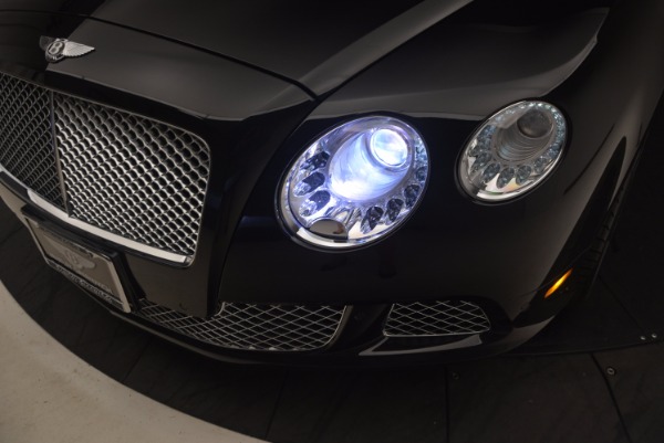 Used 2012 Bentley Continental GT W12 Convertible for sale Sold at Rolls-Royce Motor Cars Greenwich in Greenwich CT 06830 28