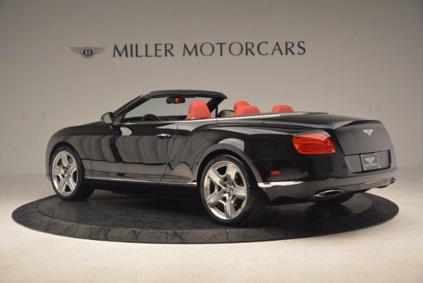 Used 2012 Bentley Continental GT W12 Convertible for sale Sold at Rolls-Royce Motor Cars Greenwich in Greenwich CT 06830 4
