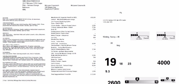 New 2017 McLaren 570S for sale Sold at Rolls-Royce Motor Cars Greenwich in Greenwich CT 06830 22