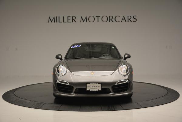 Used 2014 Porsche 911 Turbo S for sale Sold at Rolls-Royce Motor Cars Greenwich in Greenwich CT 06830 11