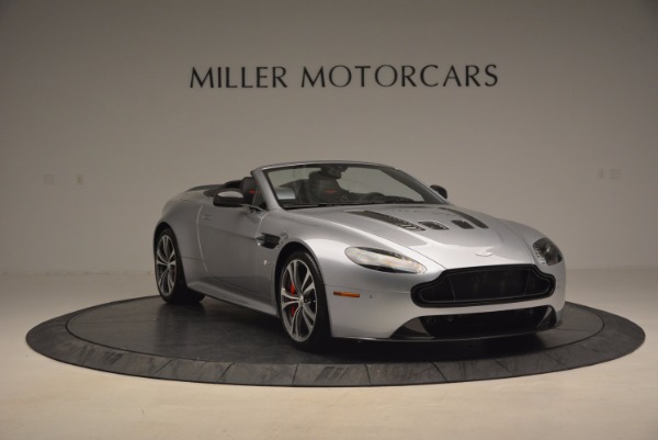 Used 2015 Aston Martin V12 Vantage S Roadster for sale Sold at Rolls-Royce Motor Cars Greenwich in Greenwich CT 06830 11