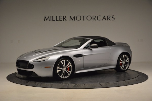 Used 2015 Aston Martin V12 Vantage S Roadster for sale Sold at Rolls-Royce Motor Cars Greenwich in Greenwich CT 06830 14