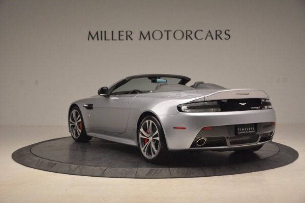 Used 2015 Aston Martin V12 Vantage S Roadster for sale Sold at Rolls-Royce Motor Cars Greenwich in Greenwich CT 06830 5