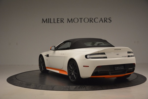 Used 2017 Aston Martin V12 Vantage S Convertible for sale Sold at Rolls-Royce Motor Cars Greenwich in Greenwich CT 06830 17