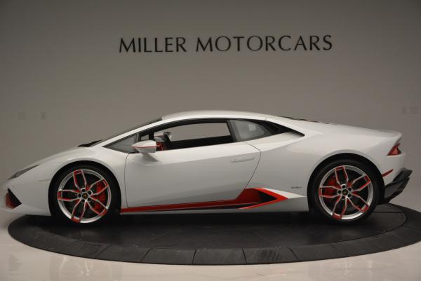 Used 2015 Lamborghini Huracan LP610-4 for sale Sold at Rolls-Royce Motor Cars Greenwich in Greenwich CT 06830 3