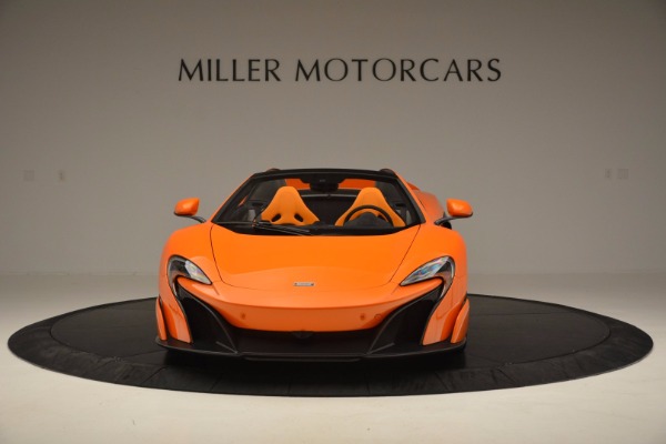 Used 2016 McLaren 675LT Spider Convertible for sale Sold at Rolls-Royce Motor Cars Greenwich in Greenwich CT 06830 12