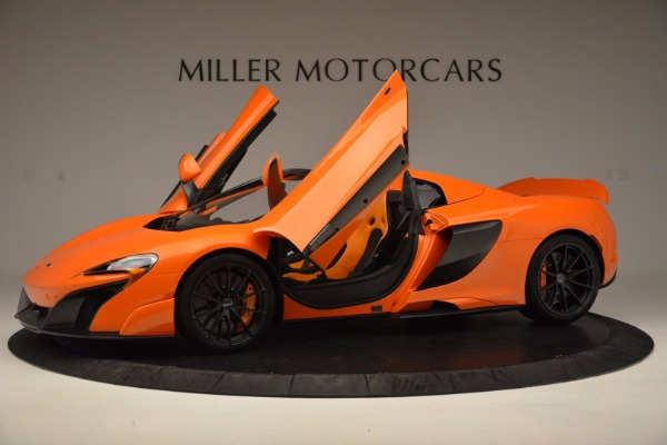 Used 2016 McLaren 675LT Spider Convertible for sale Sold at Rolls-Royce Motor Cars Greenwich in Greenwich CT 06830 14