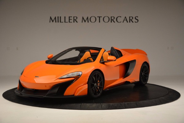 Used 2016 McLaren 675LT Spider Convertible for sale Sold at Rolls-Royce Motor Cars Greenwich in Greenwich CT 06830 2