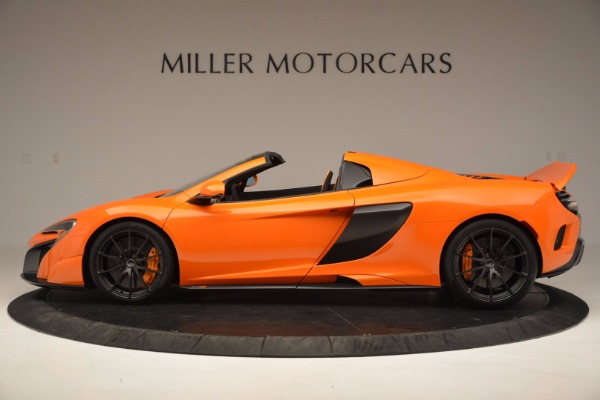 Used 2016 McLaren 675LT Spider Convertible for sale Sold at Rolls-Royce Motor Cars Greenwich in Greenwich CT 06830 3