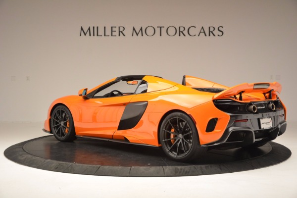 Used 2016 McLaren 675LT Spider Convertible for sale Sold at Rolls-Royce Motor Cars Greenwich in Greenwich CT 06830 4