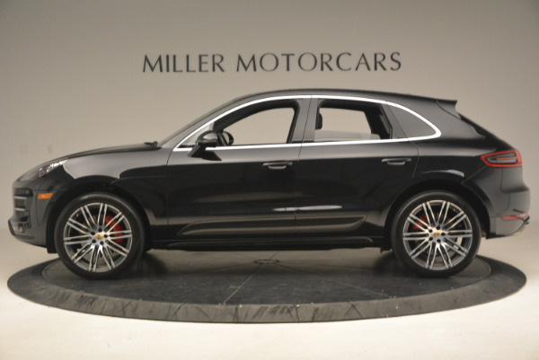 Used 2016 Porsche Macan Turbo for sale Sold at Rolls-Royce Motor Cars Greenwich in Greenwich CT 06830 3