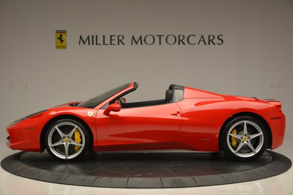 Used 2014 Ferrari 458 Spider for sale Sold at Rolls-Royce Motor Cars Greenwich in Greenwich CT 06830 3