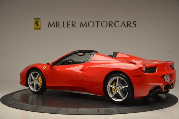 Used 2014 Ferrari 458 Spider for sale Sold at Rolls-Royce Motor Cars Greenwich in Greenwich CT 06830 4