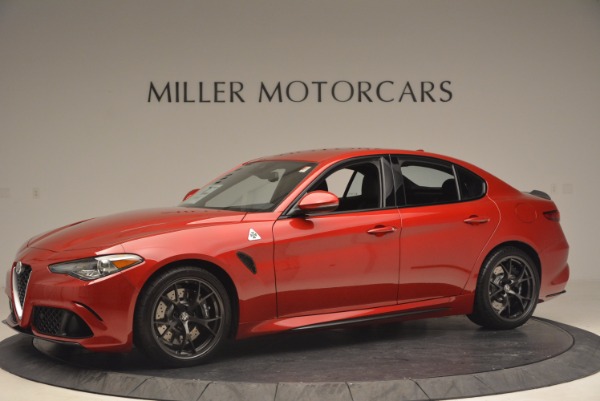 New 2017 Alfa Romeo Giulia Quadrifoglio Quadrifoglio for sale Sold at Rolls-Royce Motor Cars Greenwich in Greenwich CT 06830 2