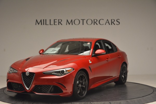 New 2017 Alfa Romeo Giulia Quadrifoglio Quadrifoglio for sale Sold at Rolls-Royce Motor Cars Greenwich in Greenwich CT 06830 1