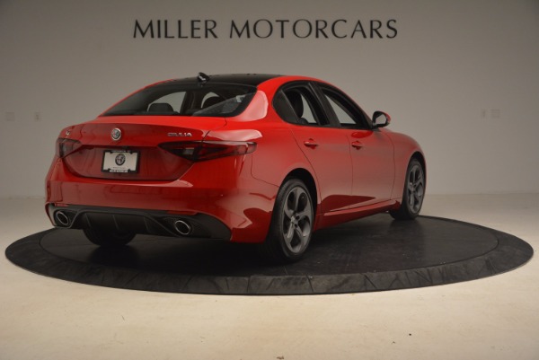 New 2017 Alfa Romeo Giulia Ti Sport Q4 for sale Sold at Rolls-Royce Motor Cars Greenwich in Greenwich CT 06830 6