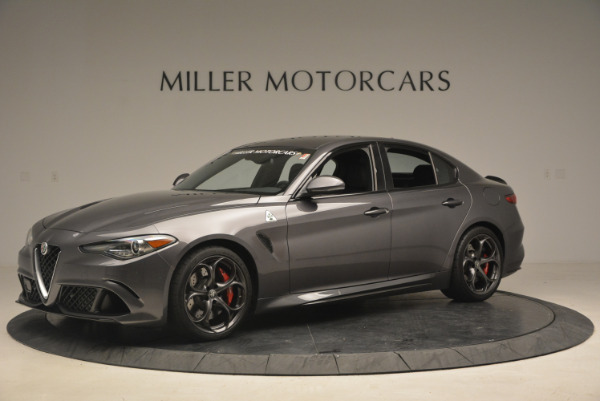 New 2017 Alfa Romeo Giulia Quadrifoglio for sale Sold at Rolls-Royce Motor Cars Greenwich in Greenwich CT 06830 3