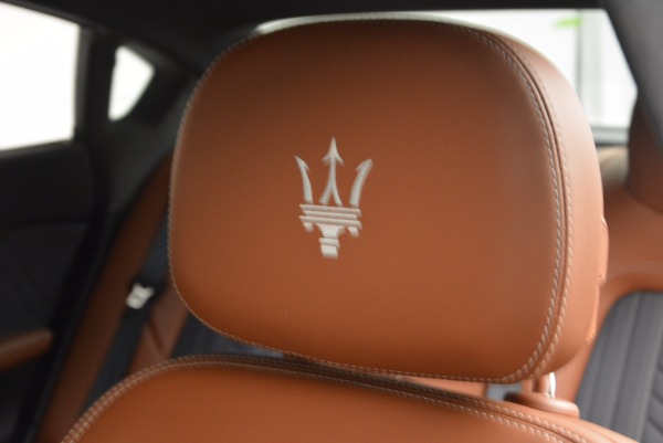 New 2017 Maserati Quattroporte S Q4 GranLusso for sale Sold at Rolls-Royce Motor Cars Greenwich in Greenwich CT 06830 19