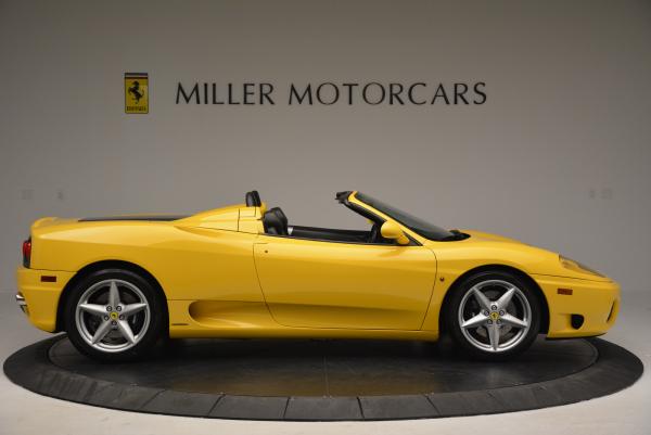 Used 2003 Ferrari 360 Spider 6-Speed Manual for sale Sold at Rolls-Royce Motor Cars Greenwich in Greenwich CT 06830 9