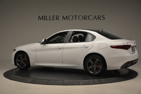 New 2017 Alfa Romeo Giulia Ti Sport Q4 for sale Sold at Rolls-Royce Motor Cars Greenwich in Greenwich CT 06830 4