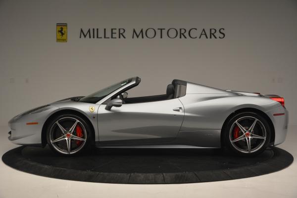 Used 2013 Ferrari 458 Spider for sale Sold at Rolls-Royce Motor Cars Greenwich in Greenwich CT 06830 3